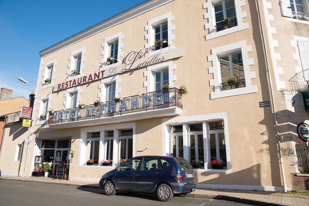 Logis Hotel De France Restaurant Le Lucullus Montmorillon Exterior photo